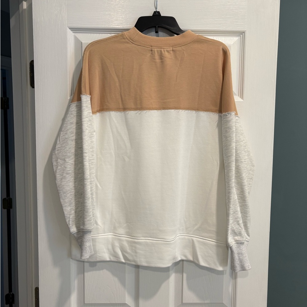 New, Color block drop Shoulder Top, size medium. Bought from Jenny Boston - Picture 6 of 6